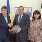 استقبل السفير الدجاني رئيس اتحاد مدينة كييف لمحاربي قدامى أفغانستان