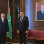 H.E. Ambassador Hashem Dajani paid a courtesy visit to H.E. Mr. Toyly Atayev, Ambassador of Turkmenistan in Ukraine