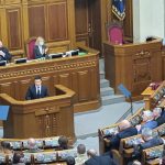 حضر سعادة السفير هاشم الدجاني جلسة البرلمان الأوكراني  الخاص بالخطاب السنوي لرئيس أوكرانيا
