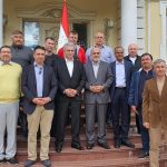 Ambassador Hashem Dajani took part in a lunch, held by the Ambassador of Tajikistan, Mr. Davlatali Nazrizoda￼