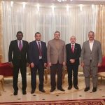 استضاف السفير هاشم الدجاني في مقر اقامته سعادة  سفراء المجموعة العربية