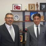 Ambassador Hashem Dajani expressed condolences to H.E. Ambassador of Turkey to Ukraine, Mr. Yağmur Ahmet Güldere for the victims of the earthquake that struck both Turkey and Syria