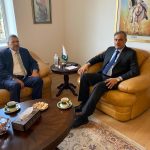 Ambassador of Palestine Hashem Dajani met with H.E. the Ambassador of the Islamic Republic of Pakistan
