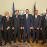 اجتمع سفراء ورؤساء بعثات الدول العربية المتواجدين في أوكرانيا في مقر سفارة فلسطين في العاصمة كييف