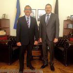 Ambassador of Palestine Hashem Dajani met with H.E. the Ambassador of the Republic of Indonesia