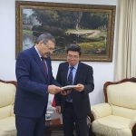 Ambassador Dajani meets his Chinese counterpart in Kiev: Affirmation of solidarity with the Palestinian people and discussion of political developments