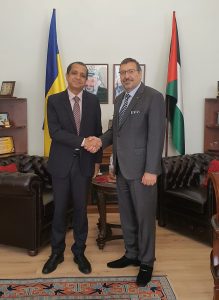 Palestinian Ambassador and Indian Ambassador