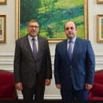 Ambassador Dajani Discusses Developments in Palestine with Ukrainian Envoy, Praises Kyiv’s Position at the United Nations