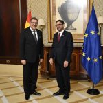 Ambassador Hashim Al-Dajani Attends Spain’s National Day Celebration in Kyiv