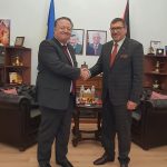 Ambassador Hashim Al-Dajani Receives the Ambassador of Portugal in Kyiv