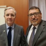 Ambassador Hashim Al-Dajani Meets with Australian Ambassador to Ukraine Paul Lehmann